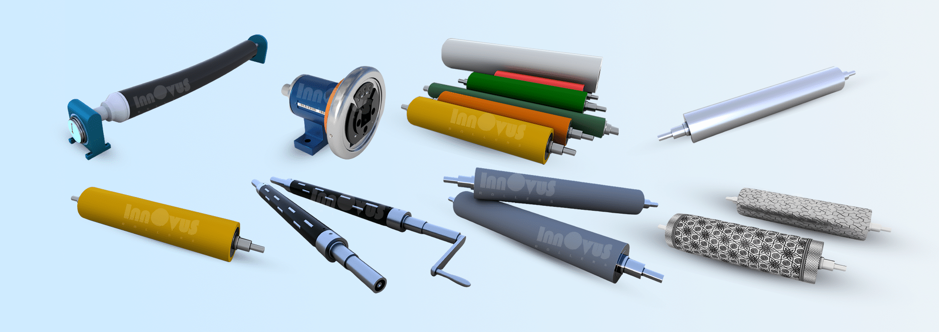 Rollers, Anilox Roller Manufacturer & Supplier in India